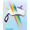 imageOutdoorMaster Falcon Kids Ski GogglesMagnetic Interchangeable Lens Anti Fog UV Protection OTG Snowboard Goggles for YouthLensvlt 98 Clear
