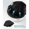 imageOutdoorMaster Kids Ski Helmet Snowboard Helmet for Boys Girls ampamp Youth Durable PC Shell Protective EPS Foam ampamp 12 Cooling Vents Dial Fit Snow Helmet Certified Snow Sport Helmet Snowboarding HelmetArctic White