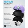 imageOutdoorMaster Kids Ski Helmet Snowboard Helmet for Boys Girls ampamp Youth Durable PC Shell Protective EPS Foam ampamp 12 Cooling Vents Dial Fit Snow Helmet Certified Snow Sport Helmet Snowboarding HelmetPale Violet