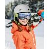 imageOutdoorMaster Kids Ski Helmet Snowboard Helmet for Boys Girls ampamp Youth Durable PC Shell Protective EPS Foam ampamp 12 Cooling Vents Dial Fit Snow Helmet Certified Snow Sport Helmet Snowboarding HelmetMatte Grey