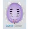 imageOutdoorMaster Kids Ski Helmet Snowboard Helmet for Boys Girls ampamp Youth Durable PC Shell Protective EPS Foam ampamp 12 Cooling Vents Dial Fit Snow Helmet Certified Snow Sport Helmet Snowboarding HelmetPale Violet