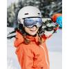 imageOutdoorMaster Kids Ski Helmet Snowboard Helmet for Boys Girls ampamp Youth Durable PC Shell Protective EPS Foam ampamp 12 Cooling Vents Dial Fit Snow Helmet Certified Snow Sport Helmet Snowboarding HelmetArctic White
