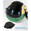 imageOutdoorMaster Kids Ski Helmet Snowboard Helmet for Boys Girls ampamp Youth Durable PC Shell Protective EPS Foam ampamp 12 Cooling Vents Dial Fit Snow Helmet Certified Snow Sport Helmet Snowboarding HelmetMatte Green