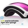 imageOutdoorMaster Kids Ski Goggles Snowboard Goggles  Youth Snow GogglesA02gloaming