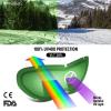imageOutdoorMaster Kids Ski Goggles Snowboard Goggles  Youth Snow GogglesAsian Fitvlt 28 Revo Green