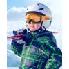 imageOutdoorMaster Kids Ski Goggles Snowboard Goggles  Youth Snow GogglesAsian Fitvlt 58 Amber Lens