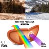 imageOutdoorMaster Kids Ski Goggles Snowboard Goggles  Youth Snow GogglesAsian Fitvlt 58 Amber Lens