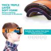 imageOutdoorMaster Kids Ski Goggles Snowboard Goggles  Youth Snow GogglesAsian Fitvlt 58 Amber Lens