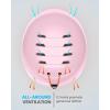 imageOutdoorMaster Kids Ski Helmet and Goggles Set Snowboard Helmet Durable PC Shell ampamp EPS Foam Snow Helmet 12 Cooling Vents Dial Fit Skiing Helmet SafetyCertified Snow Sport Helmets for Boys ampamp GirlsGlossy Pink