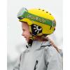 imageOutdoorMaster Kids Ski Helmet and Goggles Set Snowboard Helmet Durable PC Shell ampamp EPS Foam Snow Helmet 12 Cooling Vents Dial Fit Skiing Helmet SafetyCertified Snow Sport Helmets for Boys ampamp GirlsMatte Yellow