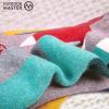 imageOutdoorMaster Kids Ski Socks  Merino Wool Blend Over the Calf DesignGreen gray purple Gray mt View