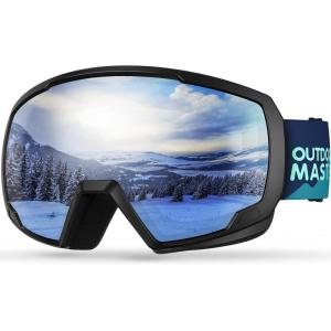 imageOutdoorMaster Kids Ski Goggles Snowboard Goggles  Youth Snow GogglesA0midnight