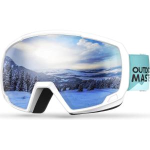 imageOutdoorMaster Kids Ski Goggles Snowboard Goggles  Youth Snow GogglesA1green Vally