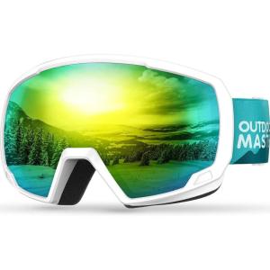 imageOutdoorMaster Kids Ski Goggles Snowboard Goggles  Youth Snow GogglesA2 Luxuriant Hill