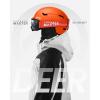 imageOutdoorMaster Deer Ski HelmetSnowboard Helmet for Adults  Durable PC Shell Protective EPS Foam ampamp 12 Cooling Vents Snow Helmets for Men Women ampamp YouthMatte Orange