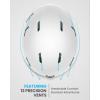 imageOutdoorMaster Deer Ski HelmetSnowboard Helmet for Adults  Durable PC Shell Protective EPS Foam ampamp 12 Cooling Vents Snow Helmets for Men Women ampamp YouthMatte White