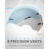 imageOutdoorMaster ELK MIPS Ski Helmet  Snow Sport Helmet Snowboard Helmet for Men Women ampamp YouthCyan White
