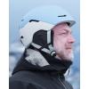 imageOutdoorMaster ELK MIPS Ski Helmet  Snow Sport Helmet Snowboard Helmet for Men Women ampamp YouthCyan White