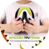 imageOutdoorMaster Kids Ski Goggles  Helmet Compatible Snow Goggles for Boys ampamp Girls with 100 UV ProtectionA02 Vlt 131