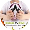 imageOutdoorMaster Kids Ski Goggles  Helmet Compatible Snow Goggles for Boys ampamp Girls with 100 UV ProtectionA03 Vlt 46