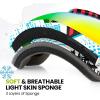 imageOutdoorMaster Kids Ski Goggles  Helmet Compatible Snow Goggles for Boys ampamp Girls with 100 UV ProtectionA04 Vlt 13
