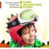 imageOutdoorMaster Kids Ski Goggles  Helmet Compatible Snow Goggles for Boys ampamp Girls with 100 UV ProtectionBrightgreenlens Vlt 77