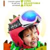 imageOutdoorMaster Kids Ski Goggles  Helmet Compatible Snow Goggles for Boys ampamp Girls with 100 UV ProtectionGraylens Vlt 36