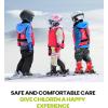 imageOutdoorMaster Kids Ski Goggles  Helmet Compatible Snow Goggles for Boys ampamp Girls with 100 UV ProtectionGraylens Vlt 36