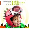 imageOutdoorMaster Kids Ski Goggles  Helmet Compatible Snow Goggles for Boys ampamp Girls with 100 UV ProtectionVlt 28 White Frame Rose Red Lens