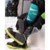 imageOutdoorMaster Ski Socks 2Pair Pack Skiing and Snowboarding Thermal Socks for Women Over The Calf NonSlip CuffForest Green