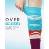 imageOutdoorMaster Ski Socks 2Pair Pack Skiing and Snowboarding Thermal Socks for Women Over The Calf NonSlip CuffHenna