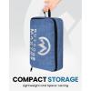 imageOutdoorMaster Snowboard Bag  900D Water Resistant Snowboard Travel Bag with Shoulder Strap Foldable Storage DesignBlue