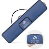 imageOutdoorMaster Snowboard Bag  900D Water Resistant Snowboard Travel Bag with Shoulder Strap Foldable Storage DesignBlue