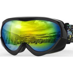 imageOutdoorMaster Kids Ski Goggles  Helmet Compatible Snow Goggles for Boys ampamp Girls with 100 UV ProtectionVlt 133