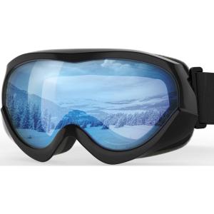 imageOutdoorMaster Kids Ski Goggles  Helmet Compatible Snow Goggles for Boys ampamp Girls with 100 UV ProtectionVlt 60
