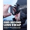 imageOutdoorMaster Falcon Ski Goggles Lens by ZEISS OTG Snowboard Goggles Antifog Magnetic Interchangeable Lens Snow GogglesAdarksmoke Vlt 129  Yellowlens
