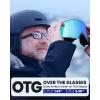 imageOutdoorMaster Falcon Ski Goggles Lens by ZEISS OTG Snowboard Goggles Antifog Magnetic Interchangeable Lens Snow GogglesAforestgreen Vlt 18  Yellowlens