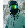 imageOutdoorMaster Falcon Ski Goggles Lens by ZEISS OTG Snowboard Goggles Antifog Magnetic Interchangeable Lens Snow GogglesAforestgreen Vlt 18  Yellowlens
