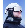 imageOutdoorMaster Falcon Ski Goggles Lens by ZEISS OTG Snowboard Goggles Antifog Magnetic Interchangeable Lens Snow GogglesAgray Vlt 13  Yellowlens