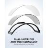 imageOutdoorMaster Falcon Ski Goggles Lens by ZEISS OTG Snowboard Goggles Antifog Magnetic Interchangeable Lens Snow GogglesLensclear Vlt 99