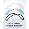 imageOutdoorMaster Falcon Ski Goggles Lens by ZEISS OTG Snowboard Goggles Antifog Magnetic Interchangeable Lens Snow GogglesLenslightblue Vlt 60