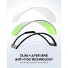 imageOutdoorMaster Falcon Ski Goggles Lens by ZEISS OTG Snowboard Goggles Antifog Magnetic Interchangeable Lens Snow GogglesLenslightgreen Vlt 80