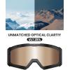 imageOutdoorMaster Falcon Ski Goggles Lens by ZEISS OTG Snowboard Goggles Antifog Magnetic Interchangeable Lens Snow GogglesLenspolarisedbrown Vlt 25