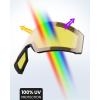 imageOutdoorMaster Falcon Ski Goggles Lens by ZEISS OTG Snowboard Goggles Antifog Magnetic Interchangeable Lens Snow GogglesLenspolarisedyellow Vlt 75