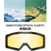 imageOutdoorMaster Falcon Ski Goggles Lens by ZEISS OTG Snowboard Goggles Antifog Magnetic Interchangeable Lens Snow GogglesLenspolarisedyellow Vlt 75