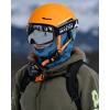 imageOutdoorMaster Heron Ski Goggles with 2 Lens Frameless Magnetic Interchangeable HD Toric Lens OTG Snowboard GogglesAblackframe Silver Vlt 10  Yellowlens