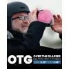 imageOutdoorMaster Heron Ski Goggles with 2 Lens Frameless Magnetic Interchangeable HD Toric Lens OTG Snowboard GogglesAwhiteframe Pink Vlt 46  Silverlens