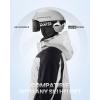imageOutdoorMaster Heron Ski Goggles with 2 Lens Frameless Magnetic Interchangeable HD Toric Lens OTG Snowboard GogglesLenspolarized Black Vlt 9