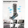 imageOutdoorMaster Merino Wool Ski Socks 23 Pairs Compression Over The Calf for Men ampamp Women Winter Snowboard Thermal SocksDark Green