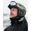 imageOutdoorMaster Ski Helmet SetSnowboard Helmet with Goggles for Adults  Durable PC Shell Protective EPS Foam ampamp 10 Cooling Vents Snow Helmets for Men Women ampamp YouthMatte Trail Gree